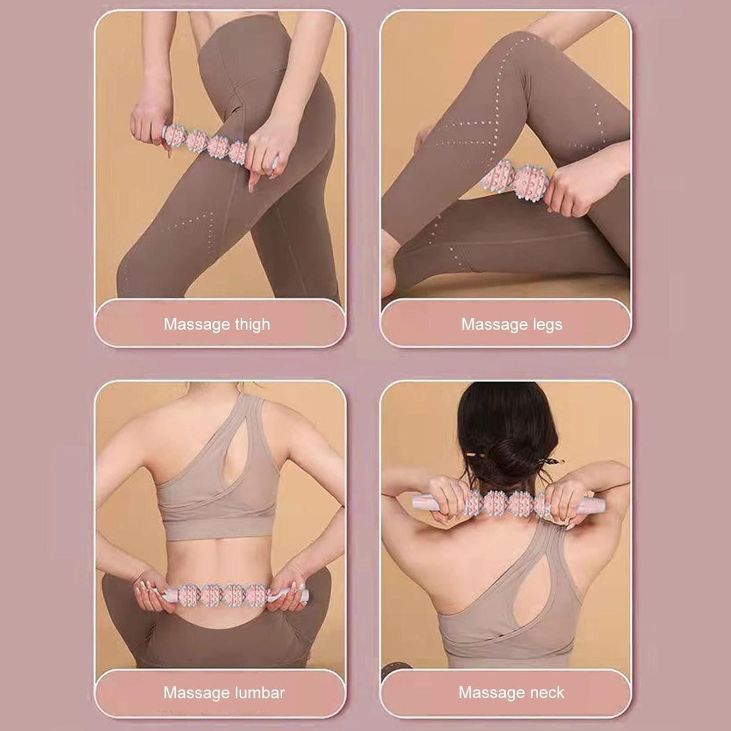 Massage Roller Stick Muscle Relaxer For Yoga